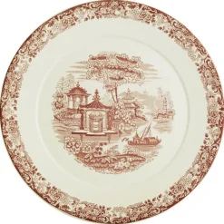 La Cartuja de Sevilla Bajo-plato colección 202 Rosa > Platos