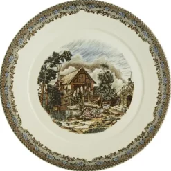 La Cartuja de Sevilla Bajo-plato colección Viejo Molino > Platos