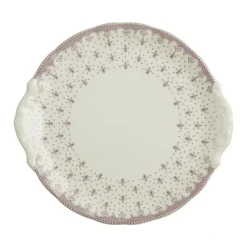 La Cartuja de Sevilla Bandeja de pastas colección Flor de Lis Rosa > Bandejas De Pastas