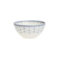 La Cartuja de Sevilla Bol Asia colección Flor de Lis Azul tamaño "L" > Boles Y Tazas De Consomé