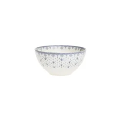 La Cartuja de Sevilla Bol Asia colección Flor de Lis Azul tamaño "M" > Boles Y Tazas De Consomé