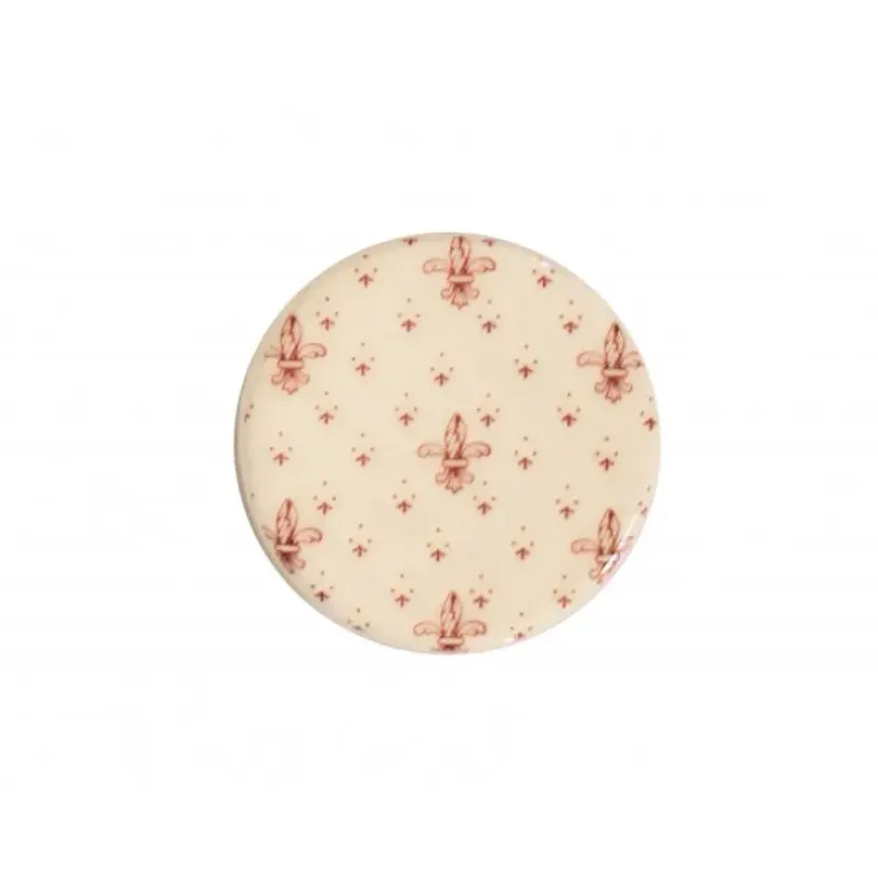 La Cartuja de Sevilla Broche colección Flor de Lis Rosa > Accesorios Para El Hogar