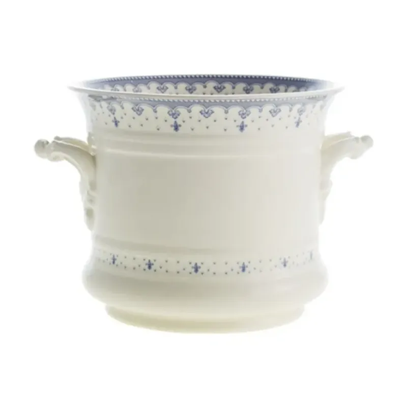La Cartuja de Sevilla Cubitera colección Flor de Lis Azul > Cubiteras