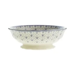 La Cartuja de Sevilla Ensaladera colección Flor de Lis Azul > Fuentes Y Ensaladeras