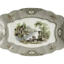 La Cartuja de Sevilla Fuente colección Atenea tamaño grande > Fuentes Y Ensaladeras