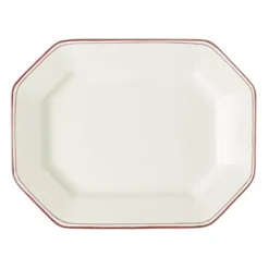 La Cartuja de Sevilla Fuente colección Basic Line Red tamaño mediano > Fuentes Y Ensaladeras