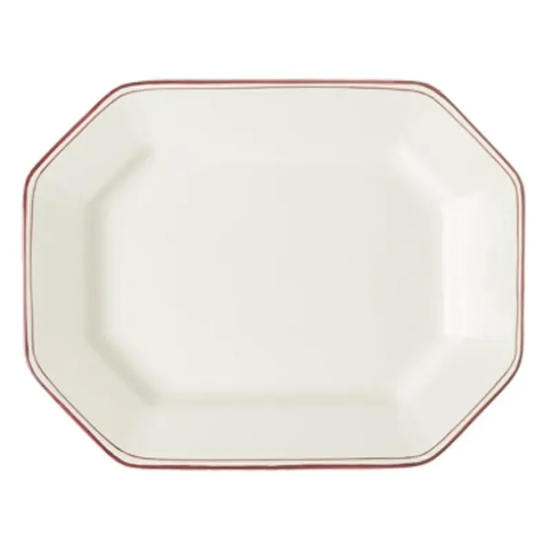 La Cartuja de Sevilla Fuente colección Basic Line Red tamaño mediano > Fuentes Y Ensaladeras