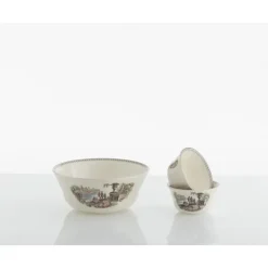 La Cartuja de Sevilla Juego de boles clásicos de 13 piezas colección Atenea > Set Y Servicios|Boles Y Tazas De Consomé