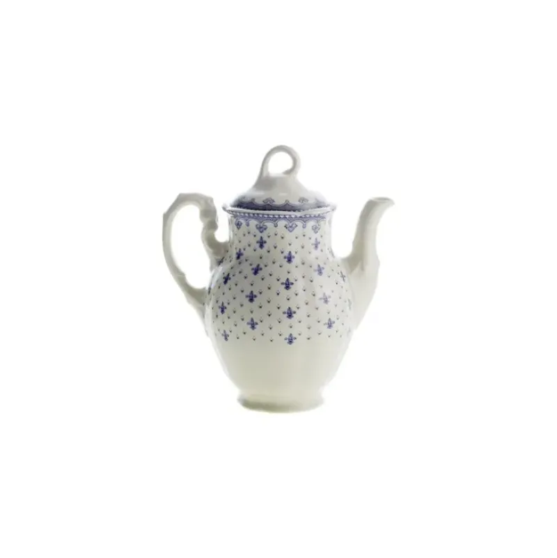 La Cartuja de Sevilla Juego de café de 27 piezas colección Flor de Lis Azul > Juegos De Café