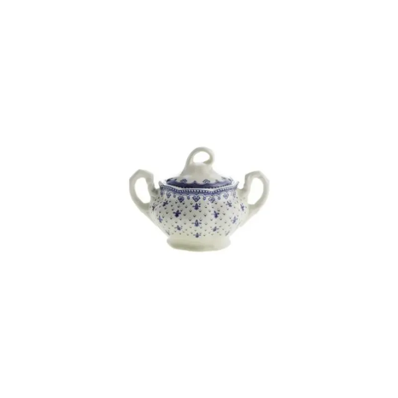 La Cartuja de Sevilla Juego de café de 27 piezas colección Flor de Lis Azul > Juegos De Café