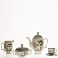 La Cartuja de Sevilla Juego de café de 27 piezas colección Atenea > Juegos De Café
