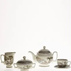 La Cartuja de Sevilla Juego de té de 27 piezas colección Atenea > Juegos De Té