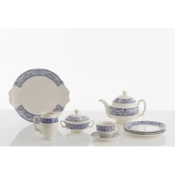 La Cartuja de Sevilla Juego de té de 40 piezas colección 150 Aniversario > Juegos De Té