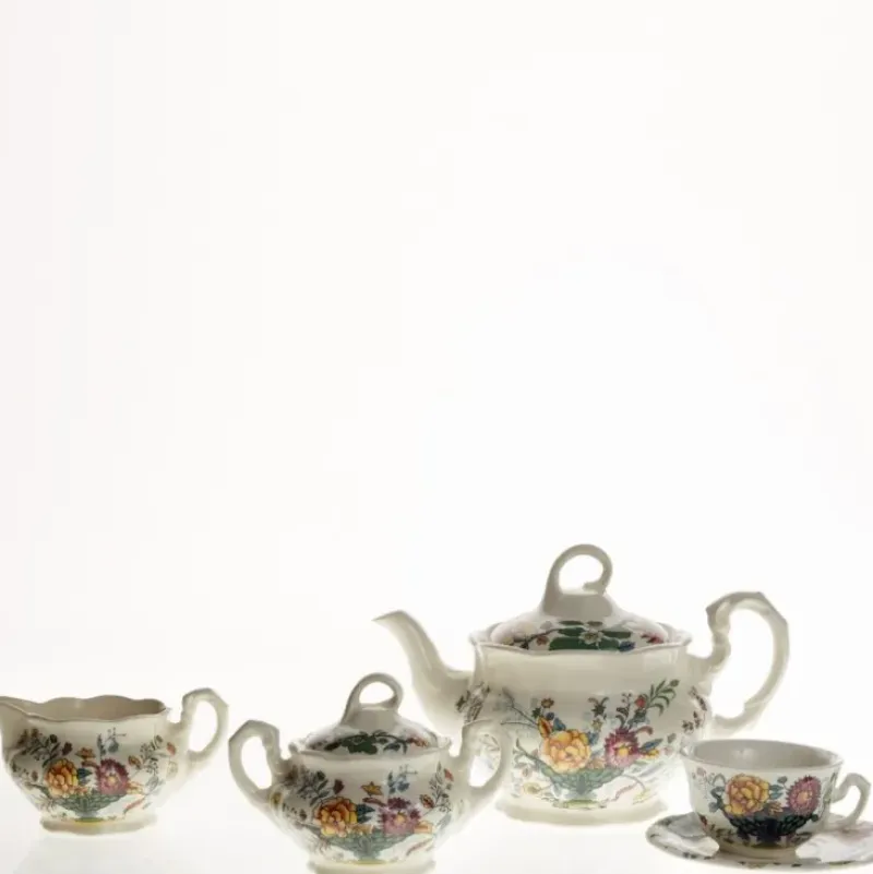 La Cartuja de Sevilla Juego de té de 27 piezas colección Bellavista > Juegos De Té