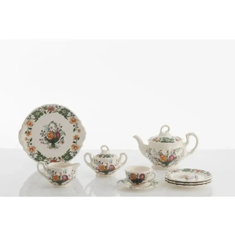 La Cartuja de Sevilla Juego de té de 40 piezas colección Bellavista > Juegos De Té