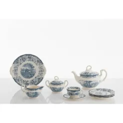 La Cartuja de Sevilla Juego de té de 40 piezas colección Ceilán > Juegos De Té