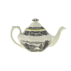 La Cartuja de Sevilla Juego de té de 15 piezas colección Negro Vistas Yellow by Aaron Stewart > Juegos De Té