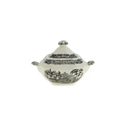 La Cartuja de Sevilla Juego de té de 27 piezas colección Negro Vistas > Juegos De Té