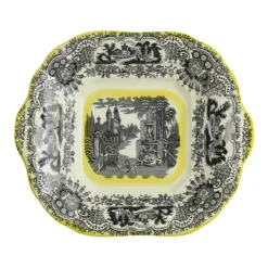 La Cartuja de Sevilla Juego de té de 40 piezas colección Negro Vistas Yellow by Aaron Stewart > Juegos De Té