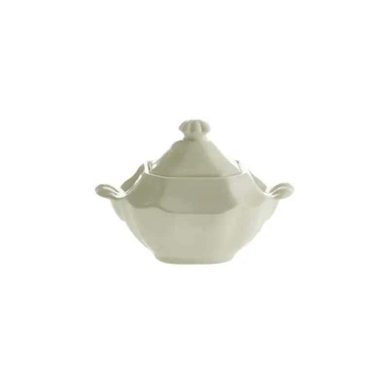 La Cartuja de Sevilla Juego de té de 27 piezas colección Ochavada Blanca > Juegos De Té