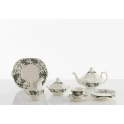 La Cartuja de Sevilla Juego de té de 40 piezas colección Yedra > Juegos De Té