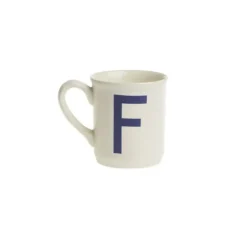 La Cartuja de Sevilla Mug colección Alfabeto letra F > Mugs|Mugs