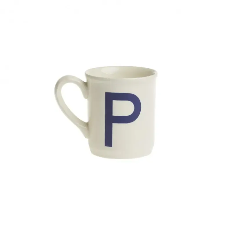 La Cartuja de Sevilla Mug colección Alfabeto letra P > Mugs|Mugs