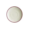 La Cartuja de Sevilla Platillo de consomé-desayuno colección Basic Line Red > Platos|Platos