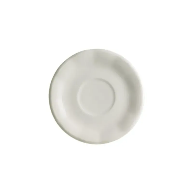 La Cartuja de Sevilla Platillo de té colección Aurora Blanca > Platos