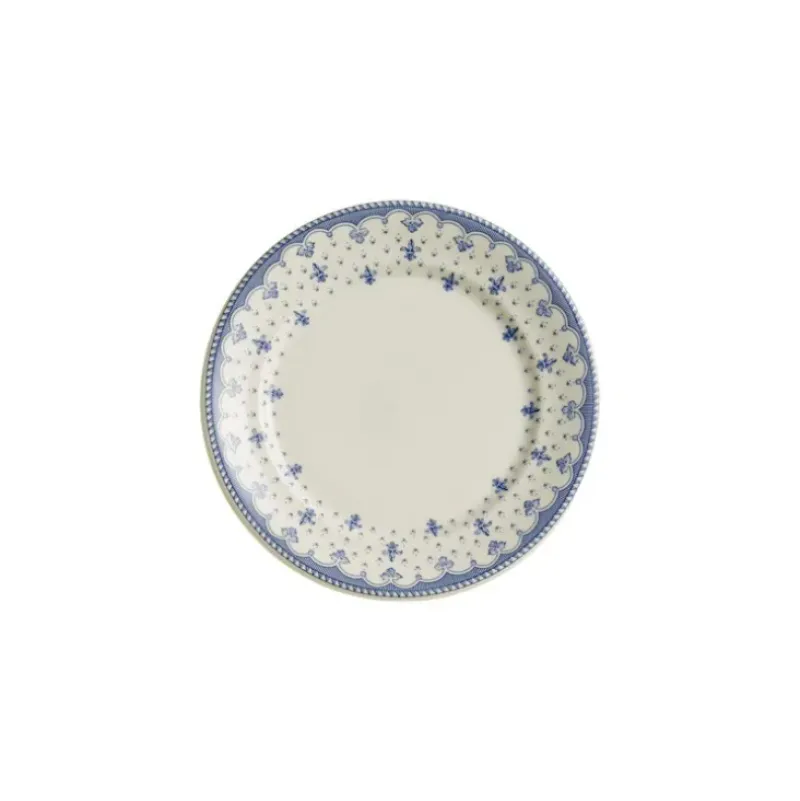 La Cartuja de Sevilla Plato de pan colección Flor de Lis Azul > Platos