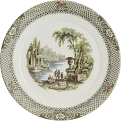 La Cartuja de Sevilla Set de 4 bajo-platos colección Atenea > Set Y Servicios|Platos