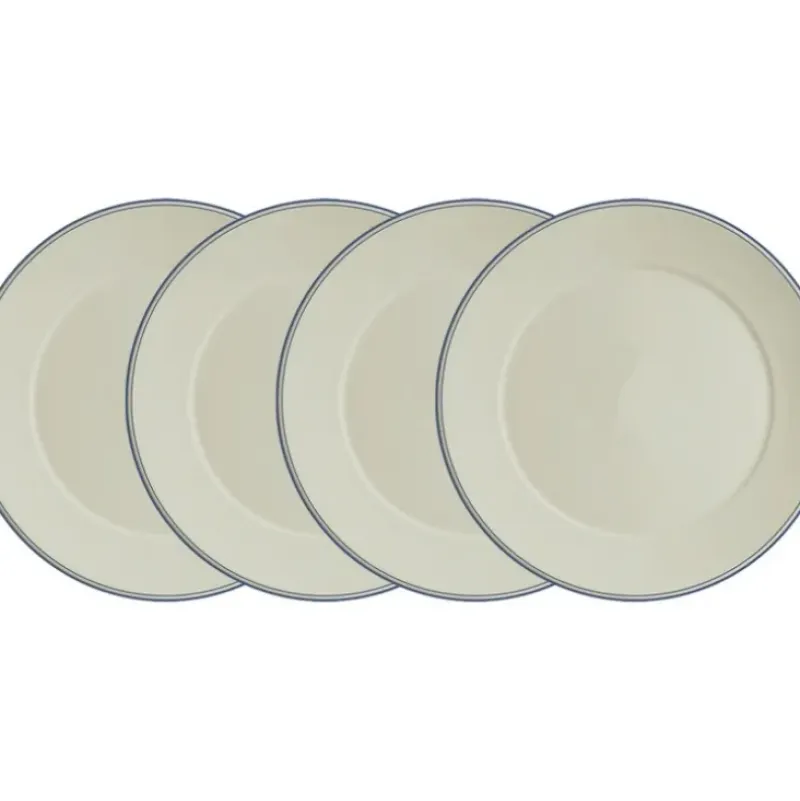 La Cartuja de Sevilla Set de 4 bajo-platos colección Basic Line Blue > Set Y Servicios|Platos