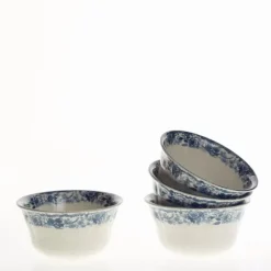 La Cartuja de Sevilla Set de 6 boles clásicos colección Ceilán tamaño pequeño > Set Y Servicios|Boles Y Tazas De Consomé