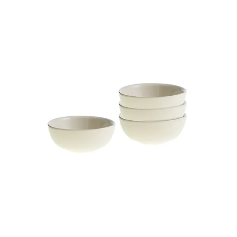 La Cartuja de Sevilla Set de 6 boles clásicos colección Aurora Blanca tamaño mini > Set Y Servicios|Boles Y Tazas De Consomé