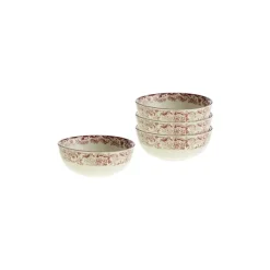 La Cartuja de Sevilla Set de 6 boles clásicos colección 202 Rosa tamaño mini > Set Y Servicios|Boles Y Tazas De Consomé