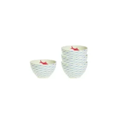 La Cartuja de Sevilla Set de 6 boles colección Peces tamaño "S" > Set Y Servicios|Boles Y Tazas De Consomé