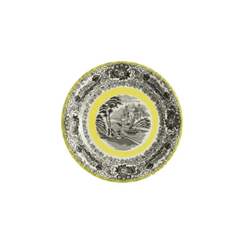 La Cartuja de Sevilla Set de 4 platos de pan colección Negro Vistas Yellow by Aaron Stewart > Set Y Servicios|Platos