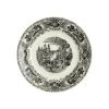 La Cartuja de Sevilla Set de 4 platos de postre colección Negro Vistas > Set Y Servicios|Platos