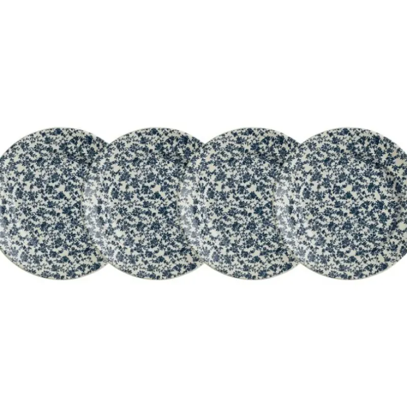 La Cartuja de Sevilla Set de 4 platos de postre colección Laberinto > Set Y Servicios|Platos