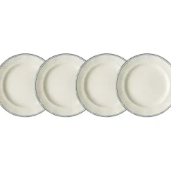 La Cartuja de Sevilla Set de 4 platos de postre colección Basic Line Blue > Set Y Servicios|Platos