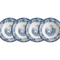 La Cartuja de Sevilla Set de 4 platos hondos colección Ceilán > Set Y Servicios|Platos