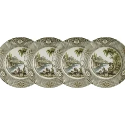 La Cartuja de Sevilla Set de 4 platos hondos colección Atenea > Set Y Servicios|Platos