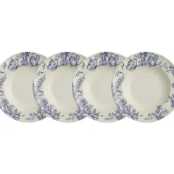 La Cartuja de Sevilla Set de 4 platos hondos colección Primavera > Set Y Servicios|Platos