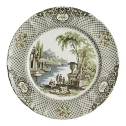 La Cartuja de Sevilla Set de 4 platos llanos 28 cm colección Atenea > Set Y Servicios|Platos