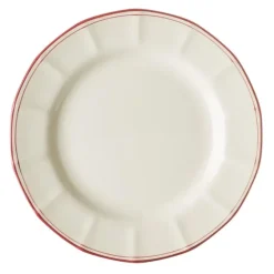 La Cartuja de Sevilla Set de 4 platos llanos 28 cm colección Basic Line Red > Set Y Servicios|Platos