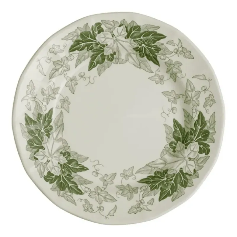 La Cartuja de Sevilla Set de 4 platos llanos 28 cm colección Yedra > Set Y Servicios|Platos