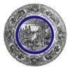 La Cartuja de Sevilla Set de 4 platos llanos 28 cm colección Negro Vistas Blue by Aaron Stewart > Set Y Servicios|Platos