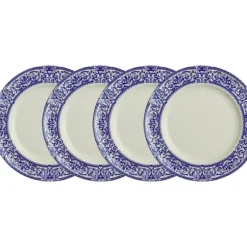 La Cartuja de Sevilla Set de 4 platos llanos 28 cm colección 150 Aniversario > Set Y Servicios|Platos