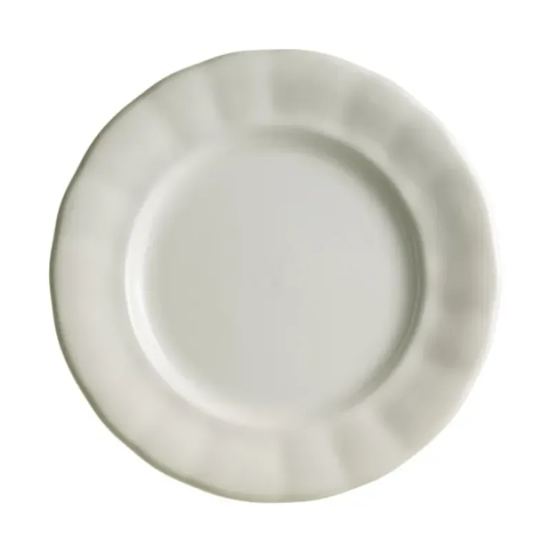 La Cartuja de Sevilla Set de 4 platos llanos colección Aurora Blanca > Set Y Servicios|Platos