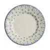 La Cartuja de Sevilla Set de 4 platos llanos colección Flor de Lis Azul > Set Y Servicios|Platos